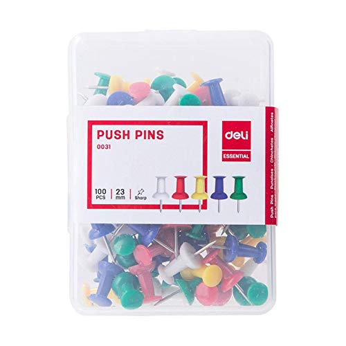 Push Pins 100 Pcs-1 Box