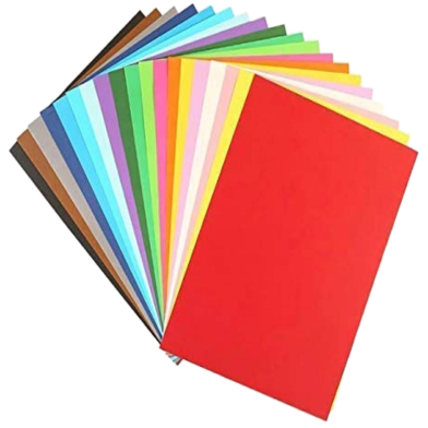 80 GSM A4 Size Colored Paper -